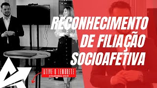 DIREITO DE FAMÍLIA Reconhecimento de filiação socioafetiva [upl. by Reina325]