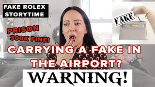 WARNING The Truth About Carrying FAKES Through Airports Revealed [upl. by Akehsay]