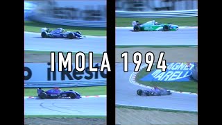 F1 Imola 1994  Qualifying  Ratzenberger Fatal Crash  UNSEEN FOOTAGE [upl. by Nekcerb995]