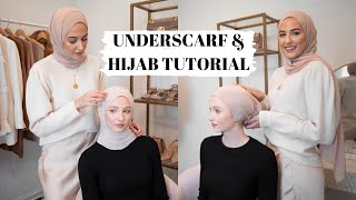 Everyday Hijab Tutorial amp How I Do My Underscarf [upl. by Gagne]