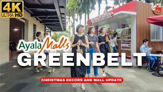 4K Makatis MOST PRESTIGE Mall  GREENBELT 35 UPDATE Tour 2024 [upl. by Foscalina]