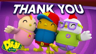 Thank You  Fun Family Song  Didi amp Friends Songs for Children [upl. by Goodspeed610]