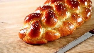 Jalá challah chernovitska  Pan dulce casero [upl. by Leuqer]