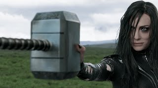 Thor vs Hela  First Fight Scene  Thor Ragnarok 2017 Movie CLIP 4k [upl. by Idalina]