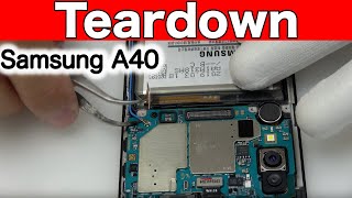 Samsung A40 Teardown amp Disassembly amp Repair Video Guide [upl. by Blackmore415]