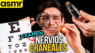 asmr nervios craneales roleplay  ASMR Español [upl. by Tacita444]