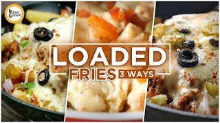 Loaded Fries 3 ways Recipe By Food Fusion Ramzan Special [upl. by Morrell]