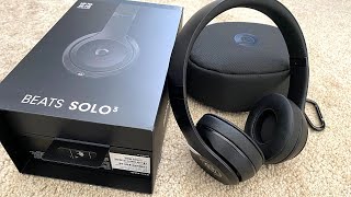 Beats Solo3 Wireless Headphone Unboxing [upl. by Neural]