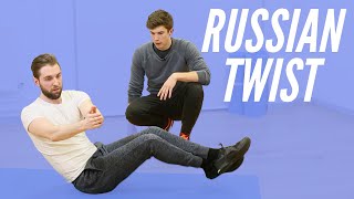 How to do the perfect Russian Twist and the most common mistakes [upl. by Eniamrahc764]