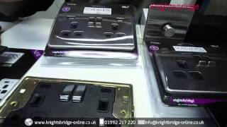 Knightsbridge Screwless range of sockets amp switches Video [upl. by Anadal]