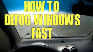 How to Defog Car Windows Fast [upl. by Aday]