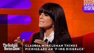 Claudia Winkleman Picnics Are an Fing Disgrace 👎 The Graham Norton Show  Fri 1110c  BBC America [upl. by Lauro]