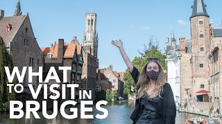 WHAT TO VISIT IN BRUGES  BELGIUM [upl. by Alyahs234]