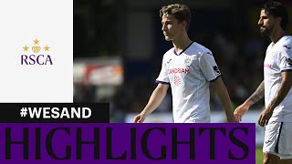 HIGHLIGHTS Westerlo  RSC Anderlecht  20222023 [upl. by Haet]