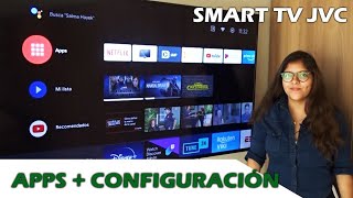 Smart Tv JVC con Android Tv  Review [upl. by Hoban983]