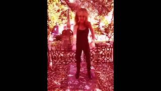 Linnea Quigley reenacts Return of the Living Dead dance in New Zealand [upl. by Chemaram286]