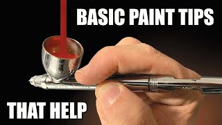 Airbrush Paint Simple Mixing Tips [upl. by Ecinev]