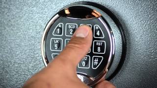 Cannon Safe  FAQs  How do I program my safe code NL Keypad [upl. by Inalaehak976]