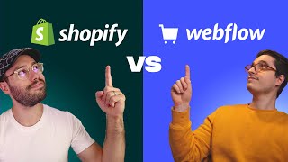 Shopify vs Webflow Ecommerce platform showdown [upl. by Ellenrad]