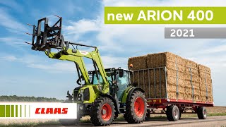 Top Brand Tractors  CLAAS New ARION 400 [upl. by Nicolai602]