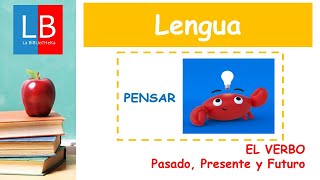 El VERBO y los TIEMPOS VERBALES ✔👩‍🏫 PRIMARIA [upl. by Brent]