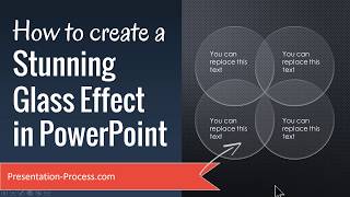 How To Create A Stunning Glass Effect in PowerPoint [upl. by Melcher]