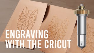 Engraving LEATHER with the CRICUT Maker [upl. by Shue]