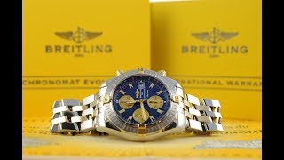 EWC review the Breitling Chronomat Evolution B13356 [upl. by Meredithe]