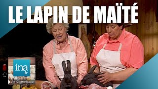 Recette  Le lapin Charles X de Maïté  Archive INA [upl. by Athelstan]