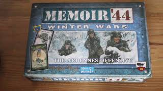 Memoir 44 Winter Wars Expansion Review [upl. by Docile420]