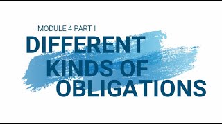 OBLICON LECTURE DIFFERENT KINDS OF OBLIGATIONS PART 1 ART 11791182 [upl. by Jovi846]