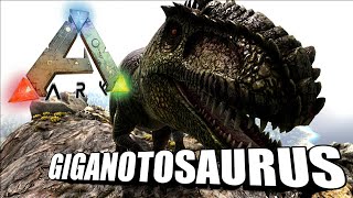 Taming A Giganotosaurus  Ark Survival Evolved  The Island [upl. by Ettenay]