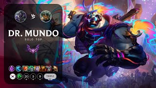 Dr Mundo Top vs Olaf  KR Master Patch 1324 [upl. by Aicitel572]