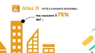 SDG Goal 11 Città e comunità sostenibili [upl. by Ennovihc]