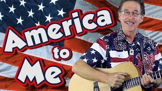 America to Me  Patriotic Song for Kids  Song for America  Jack Hartmann [upl. by Nnaesor]