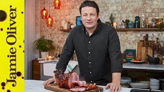 Perfect Roast Ham with Marmalade Glaze  Jamie Oliver [upl. by Lletnahc762]