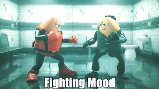 Killer Bean vs Jet Bean RTX ON Edition but the music is Fighting Mood from the movie [upl. by Arnoldo]