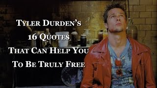 5 reasons to live like Tyler Durden  Fight Club Philosophy of life [upl. by Schecter]