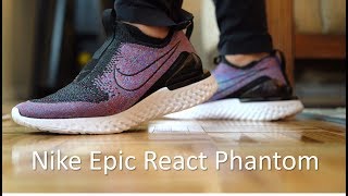 Nike Epic React Phantom  ReviewOnFeet [upl. by Accemahs]