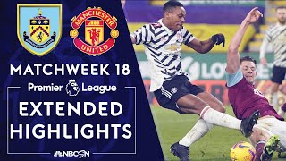 Burnley v Manchester United  PREMIER LEAGUE HIGHLIGHTS  1122021  NBC Sports [upl. by Gertie]