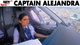 Alejandra Pilots the Superjet into Mexico [upl. by Minni917]