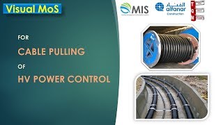 HV Power Cable Pulling [upl. by Lumbard514]