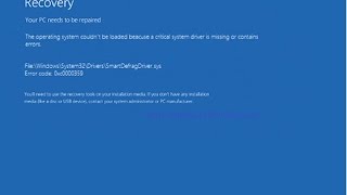 How to fix your PC needs to be repaired windows 1011 Updated 2024 [upl. by Oitaroh]