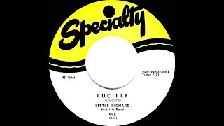 1957 HITS ARCHIVE Lucille  Little Richard his original hit version [upl. by Borek427]