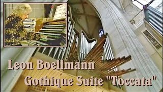 Léon Boëllmann TOCCATA FROM SUITE GOTHIQUE Ulm Cathedral Germany Diane Bish [upl. by Eirollam]