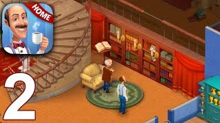 HOMESCAPES Story Walkthrough Gameplay Part 2  Day 2 iOS Android [upl. by Jermyn]