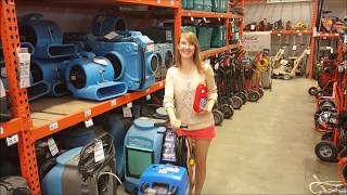 Rug Doctor Carpet Cleaner Rental From Home Depot [upl. by Ahseinek386]