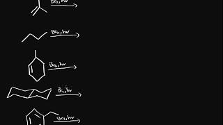 Organic chemistry  Predicting monobromination products [upl. by Raimundo286]