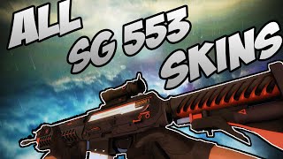 CSGO  SG 553  All Skins Showcase  Price  Все Скины SG 553  Цены [upl. by Enialedam]