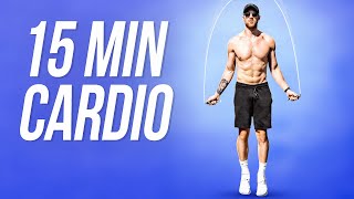 15 Min Cardio Jump Rope Workout [upl. by Gabriell]